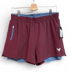 Korsa Women’s Qualifiers 3 inch 2 in 1 Running Shorts